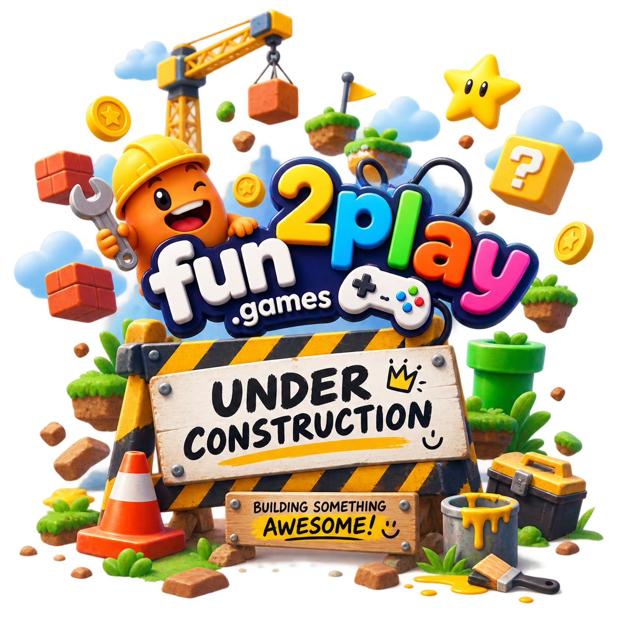 Fun2Play Games Under Construction